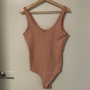 Pink Abercrombie Bodysuit